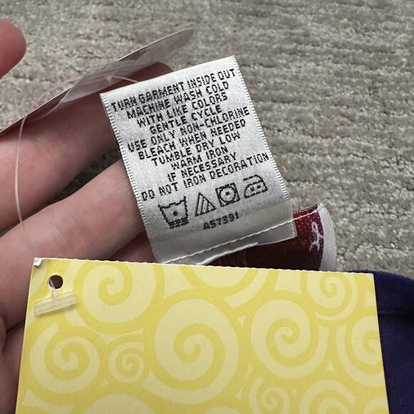 Quacker Factory Lounge Set Womens Large Purple Velour Rhinestone Cozy Pants - Picture 6 of 16